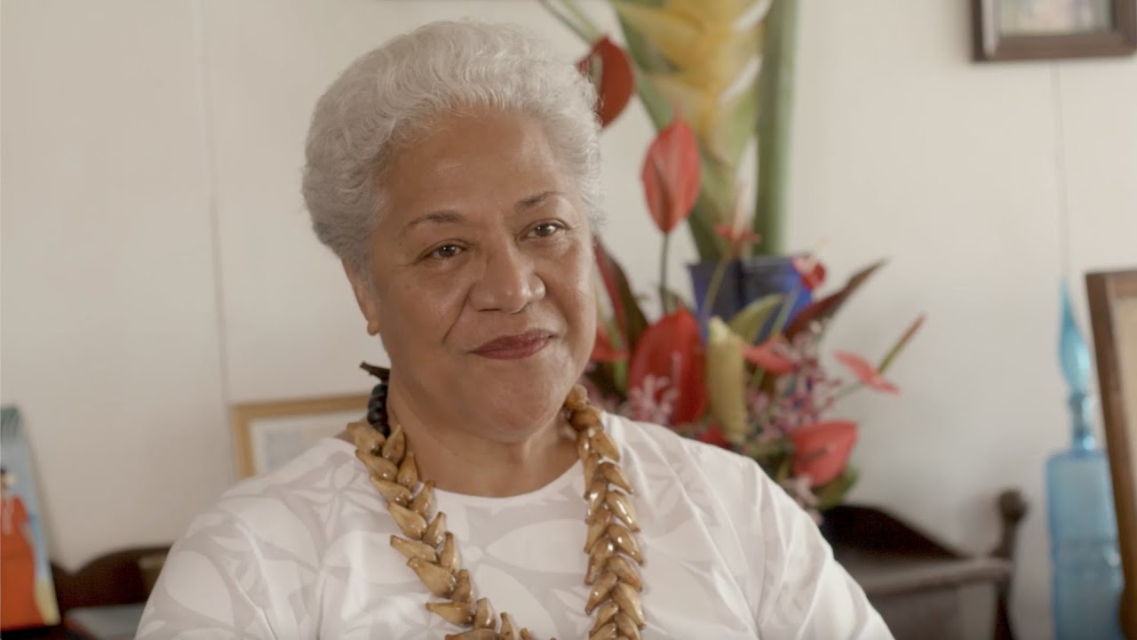 Fiame Naomi Mata'afa Samoa first female prime minister