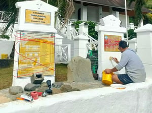 Rarotonga kicks off 200-year Christian celebration with waterfront re-enactment