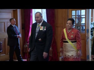 King Tupou VI and Queen Nanasipau’u visit New Zealand