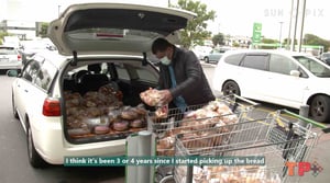 TP+ Tongan Reverend distributes food parcels to his community in Manurewa