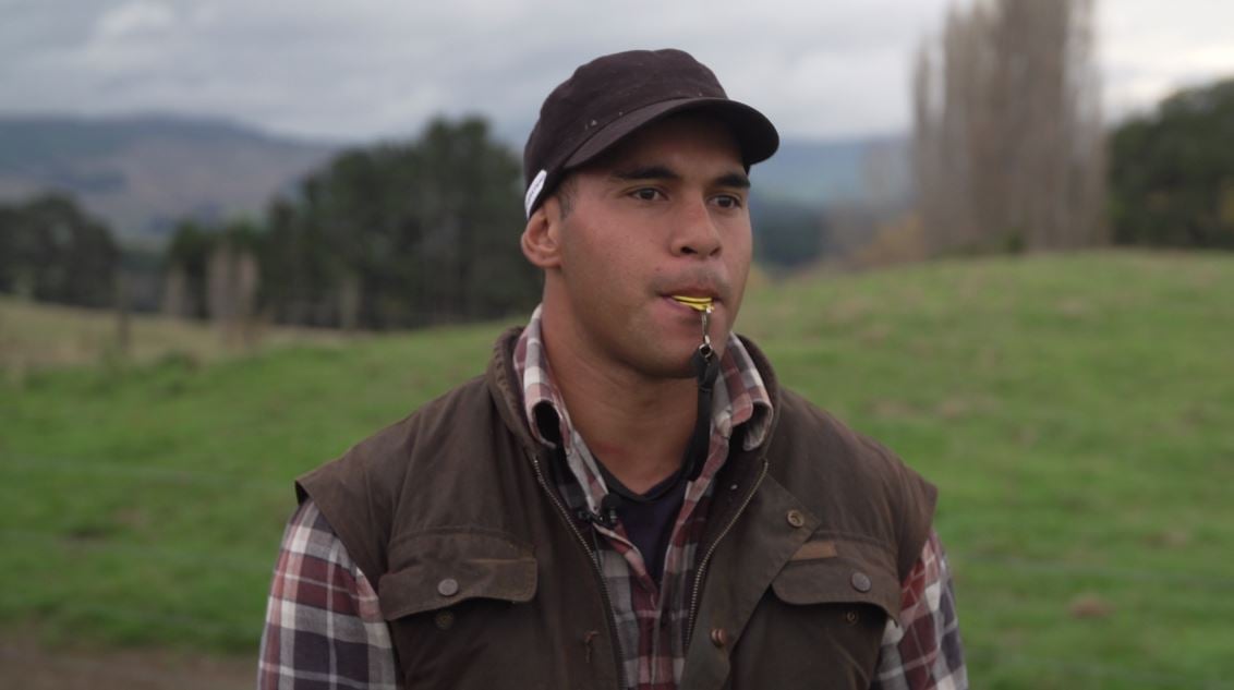Samoan farmer Junior Taulago. Photo: Tagata Pasifika