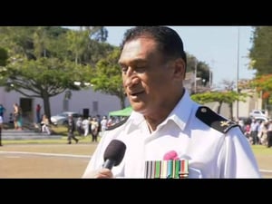 Barbara Dreaver live from New Caledonia Anzac Day 2013