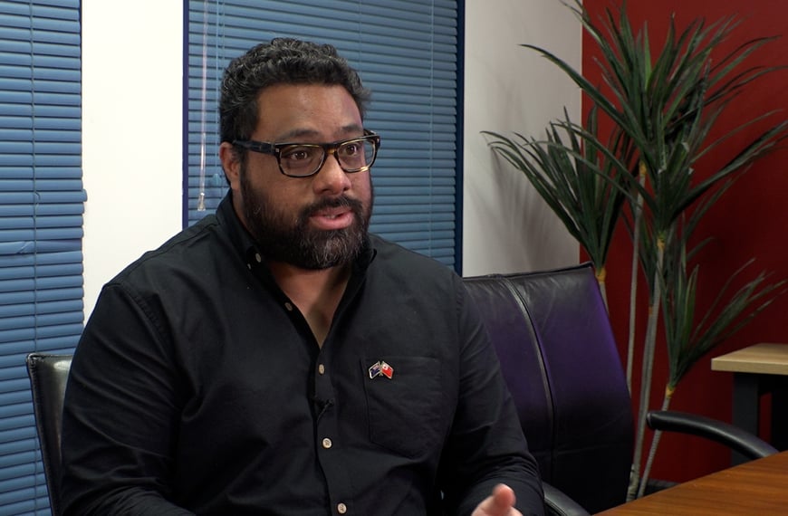 Visiting Tongan official stuck in NZ offers support for people of Tonga