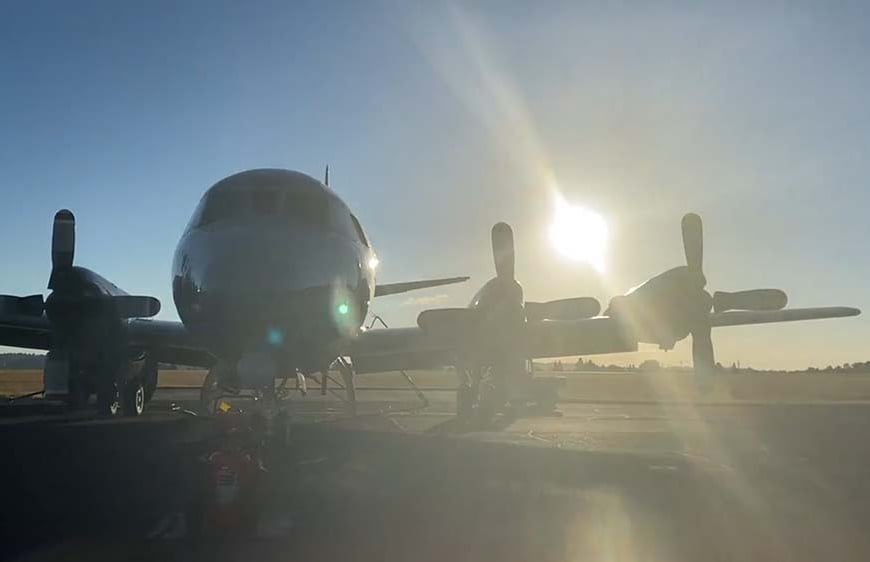 Hercules departs for Tonga carrying aid and other supplies