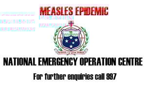 Samoa Government confirms 16 measles related deaths