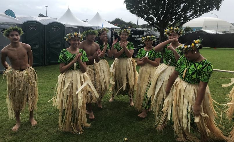 MHS Tokelau Group at Polyfest 2021. Photo: Supplied