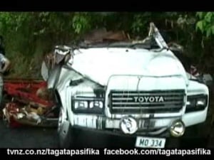 Deadly Samoan Bus Accident story on Tagata Pasifika TVNZ 12 Nov 2009