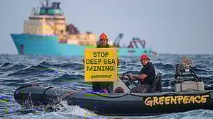Greenpeace reach out to people of the Pacific on their views on the deep sea mining industry