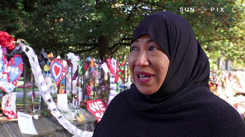 Pacific Muslim Tiresa Sio joins the Christchurch community to honour those who lost their lives after the Christchurch terror attacks.