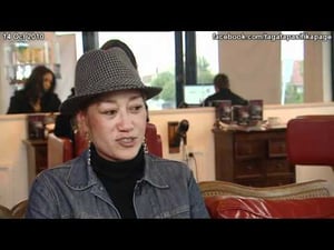 Foxie Styles Hairdresser and charity Tagata Pasifika TVNZ 14 Oct 2010 Pacifica Pasifica Tangata