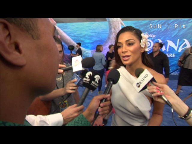 TAGATA PASIFIKA: Disney Moana World Premiere: Nicole Scherzinger