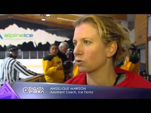 Pacific Athlete glides her way into the ice rink