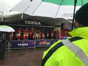 A wet and windy start to Pasifika Festival 2021