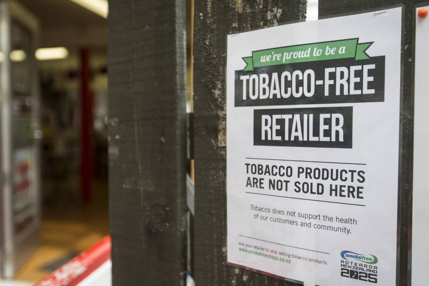 Cancer Society is petitioning to limit tobacco availability