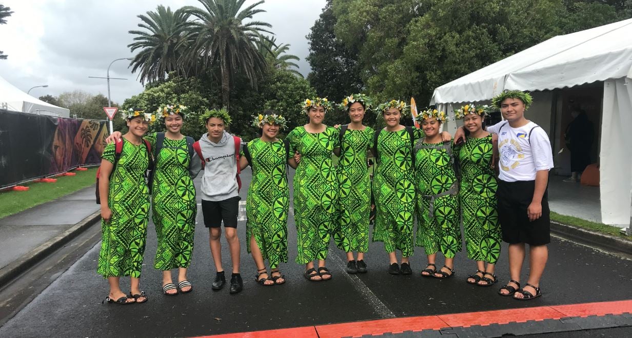Manurewa High School's Tokelau Group at Polyfest 2021