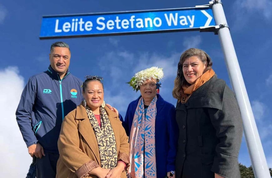 Auckland Road named after late Reverend