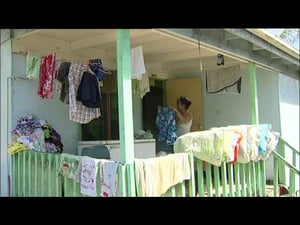 Tuvalu is facing a shortage of water from drought