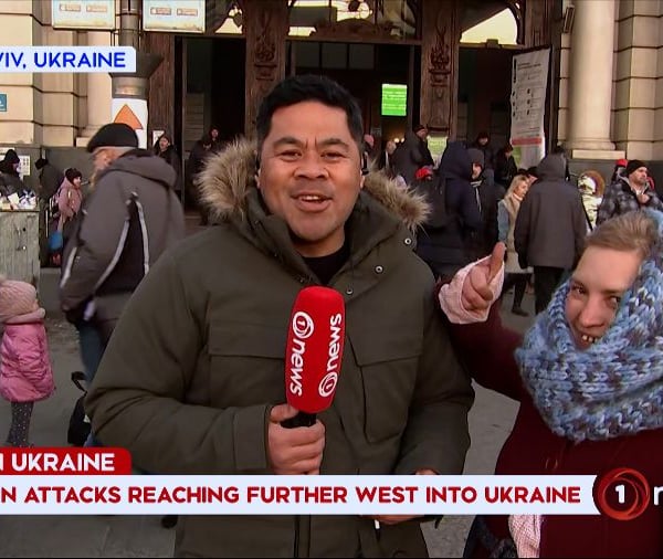 ‘You’d have a really black heart if you didn’t let the emotions take over’: TVNZ’s Europe Correspondent Daniel Faitaua