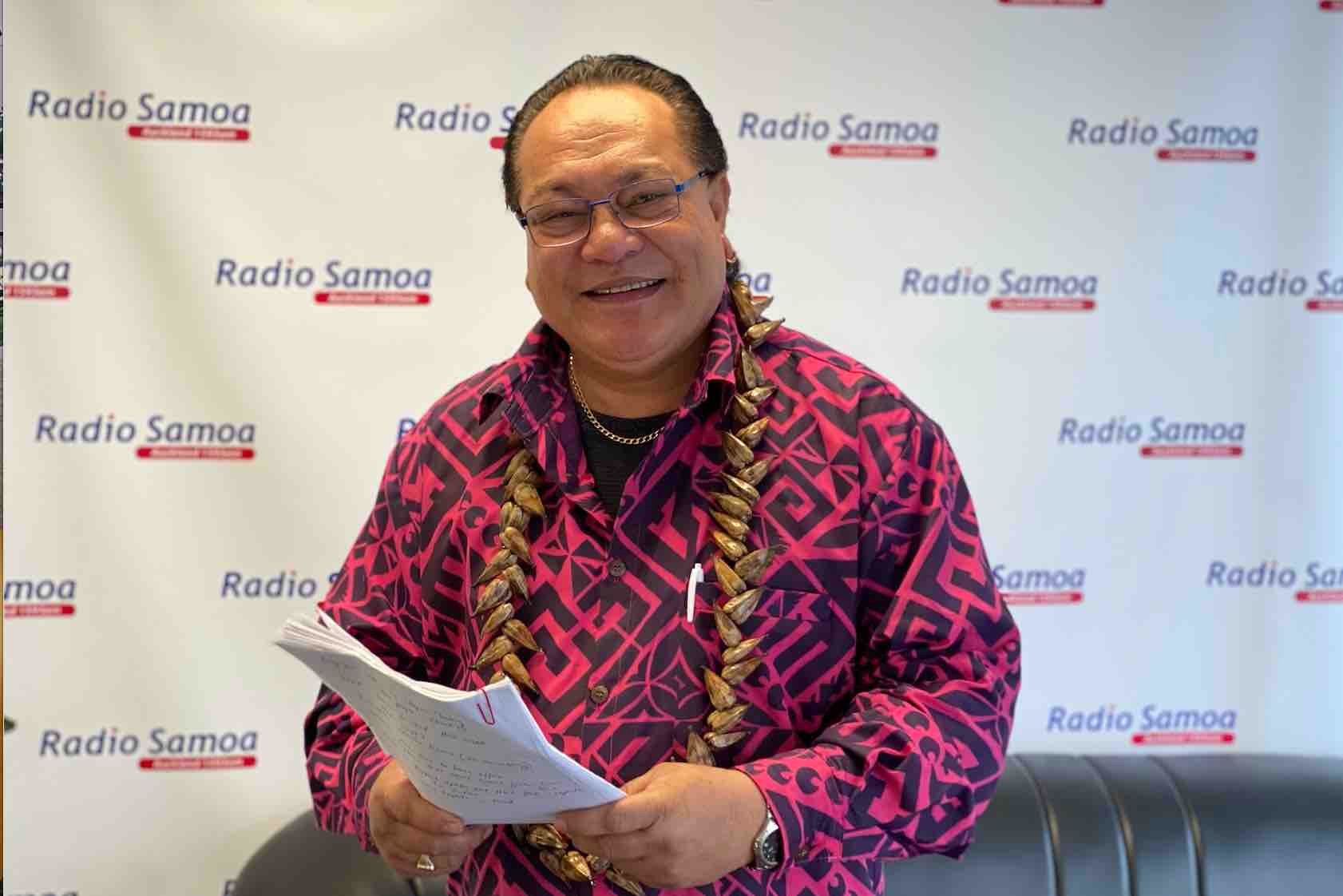 Samoa Radio Host Savea Al Harrington. Photo: John Pulu, Tagata Pasifika.