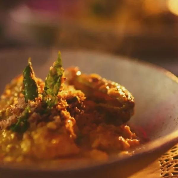Seafood Coconut Curry on Namaste New Zealand