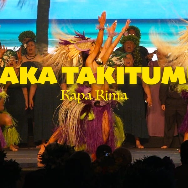 Te Maeva Nui NZ 2023: Vaka Takitumu – Kapa Rima performance