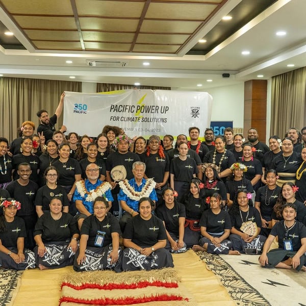 Pacific climate warriors embark on tour calling for the phase out of fossil fuels