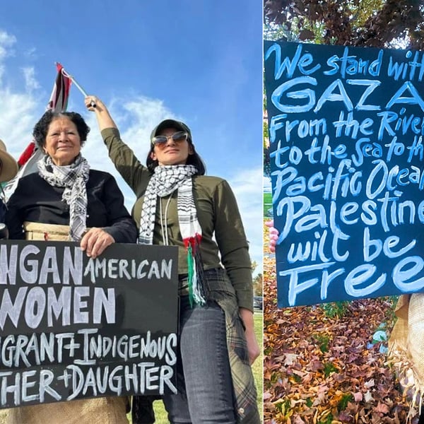 Tongan artist takes a stand against oppression in Palestine through art