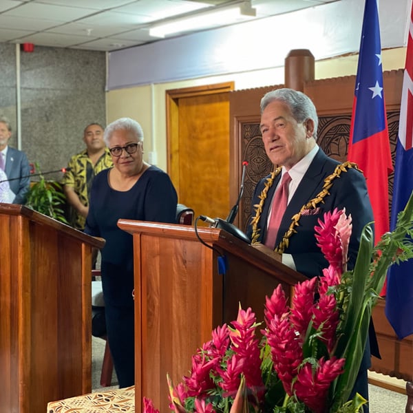 Samoa and New Zealand focus on partnerships during final leg of Pacific Mission