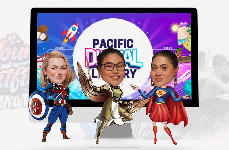 Digital library could be a game-changer for Pacific Kids Learning