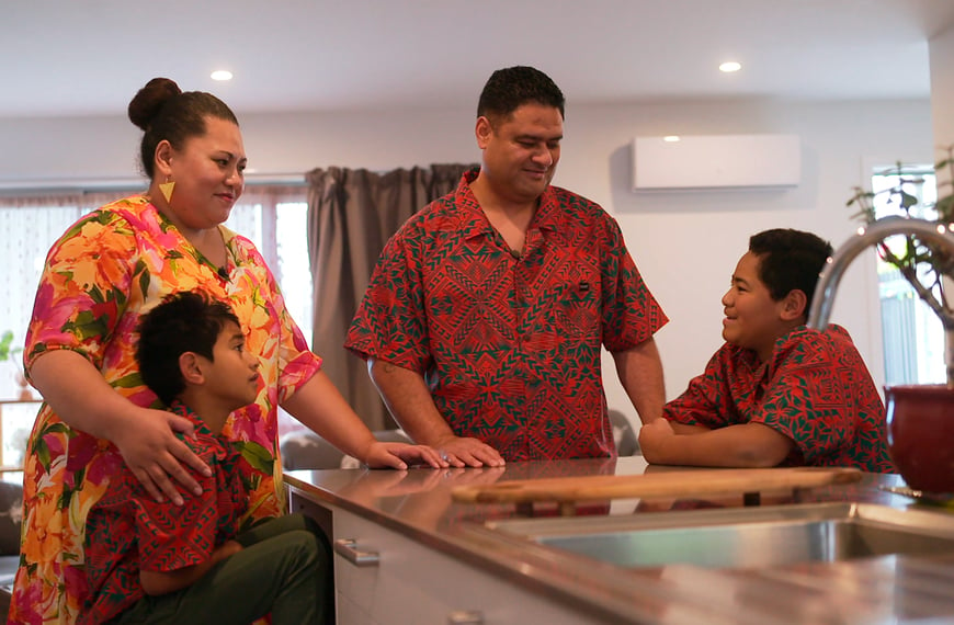 Family realise dream to own their home thanks to shared…