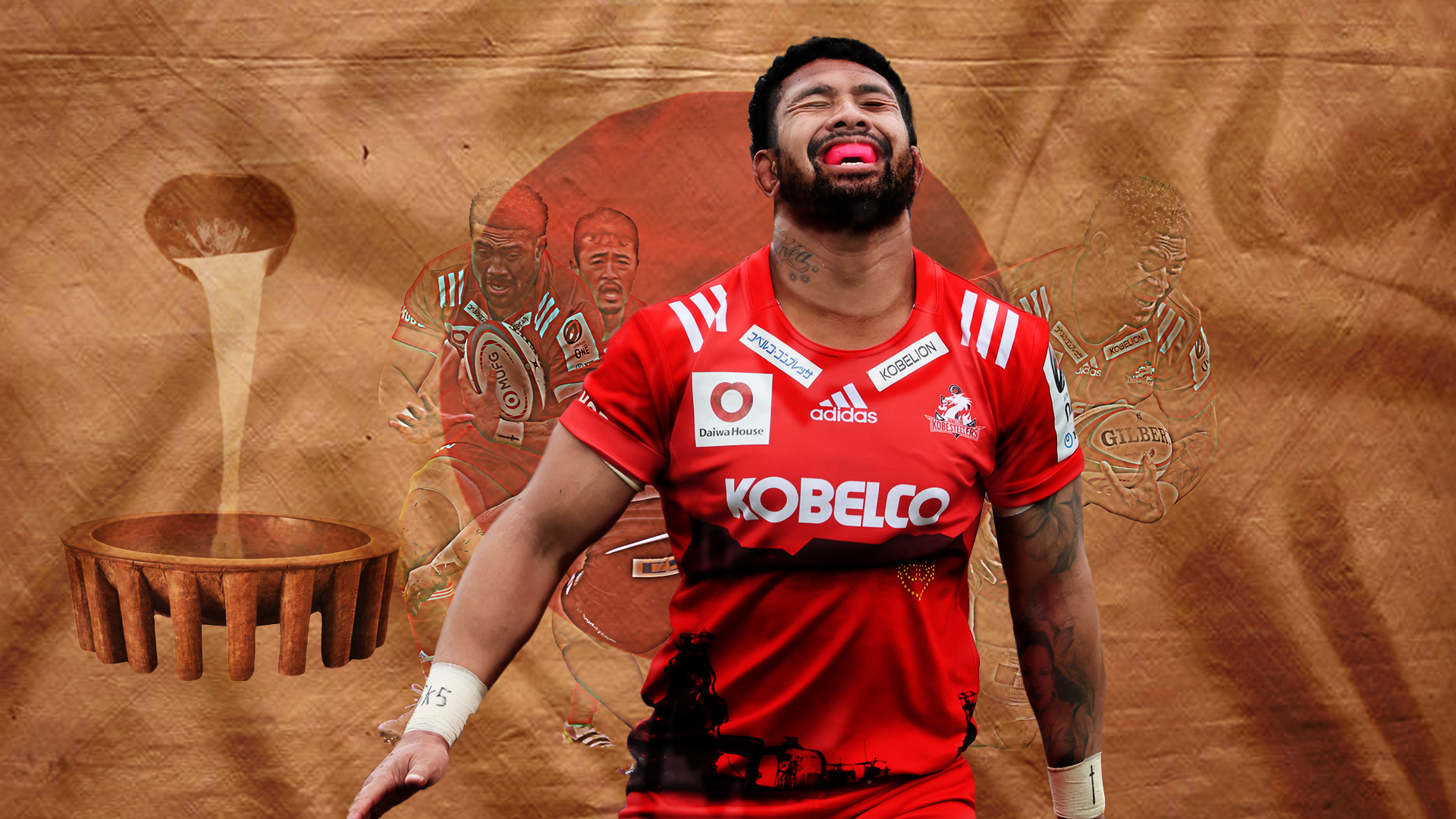 Kava sessions and culture connections for Ardie Savea in Japan