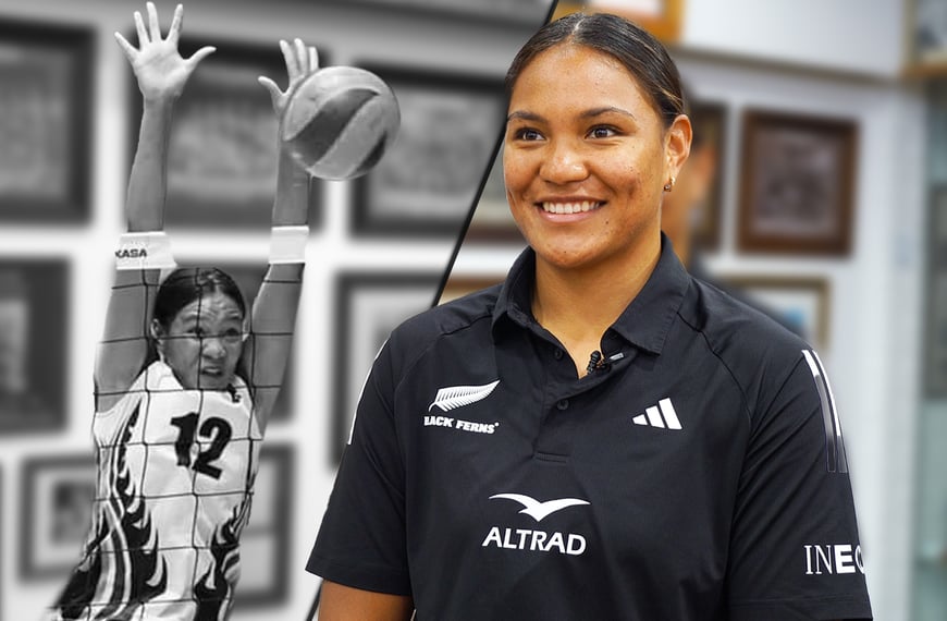 Volleyball star “hops” sport codes and lands Black Ferns contract for 2024