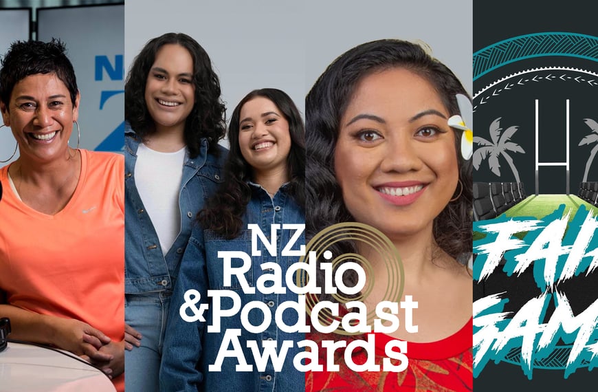 Finalists named for Best Pacific Podcast for the  2024 NZ…