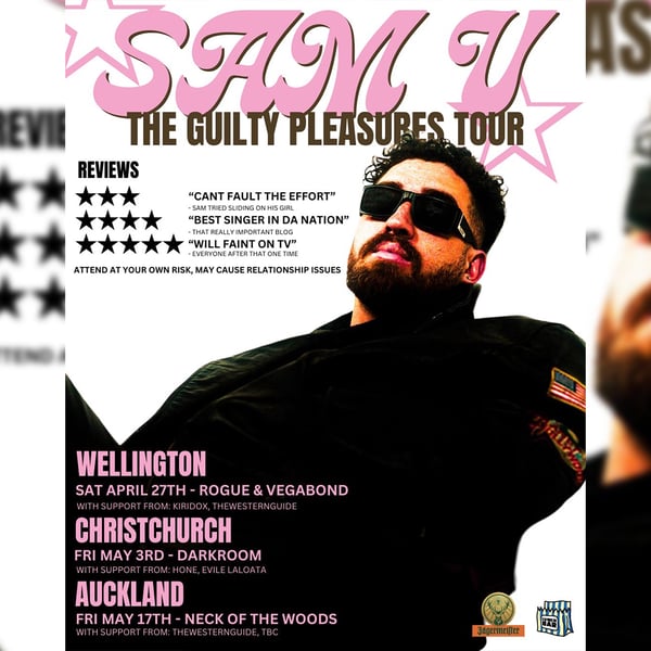 Pacific R&B artist Sam V returns with The Guilty Pleasures Tour