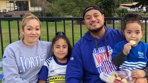 Samoan family embracing Autism Acceptance Awareness Month 