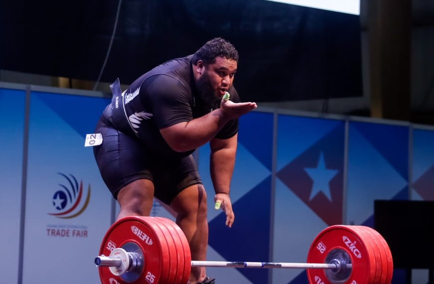 Tongan Weightlifter David Liti to represent NZ at Olympic Games