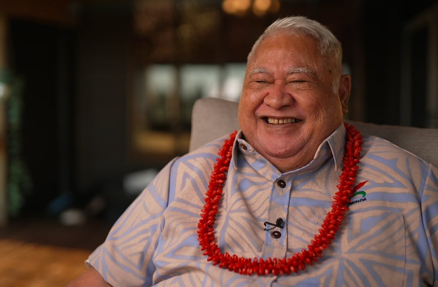 “I have a lot of respect for our Prime Minister and the government of Samoa” – Tuilaepa Lupesoliai Sa’ilele Malielegaoi