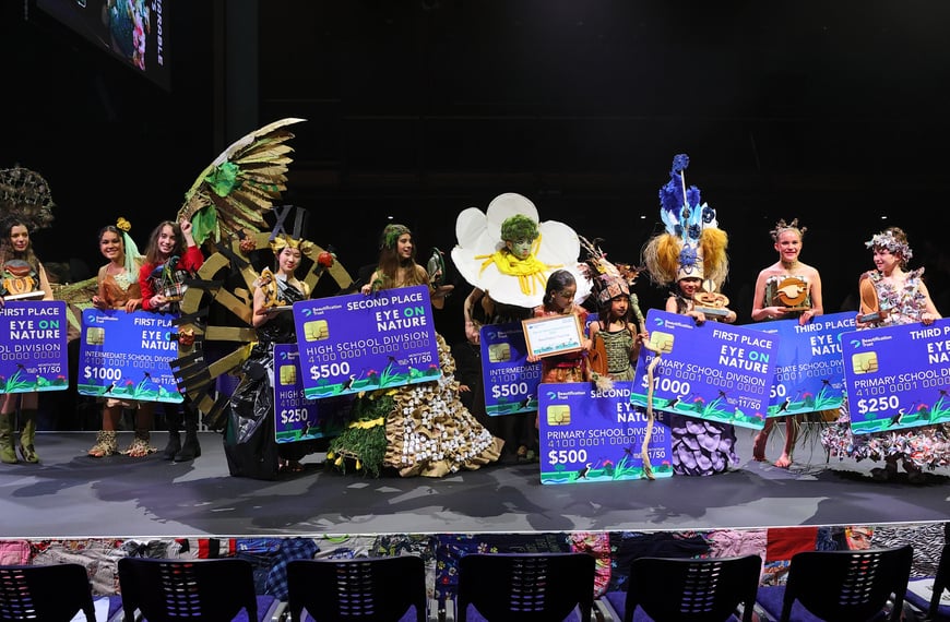 South Auckland schools shine at Eco-Friendly Wearable Arts Competition