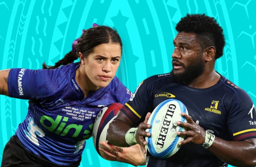 Maoa’e taumafiaga a alo pasifika i tufatufaga fa’ailoga a kalapu Super Rugby i Niu Sila