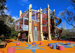 Award-winning playground fills skies with ‘laughter and joy’