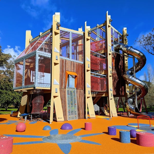 Award-winning playground fills skies with ‘laughter and joy’