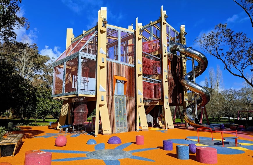 Award-winning playground fills skies with ‘laughter and joy’