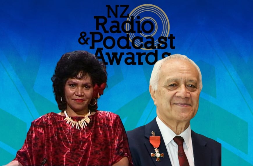 Veteran Pasifika broadcasters recognised at 2024 NZ Radio & Podcast…
