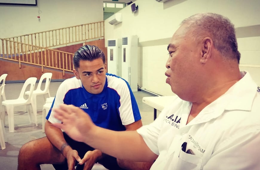 “Wish you were here in my corner today” – Boxer Ato Plodzicki-Faoagali on sudden passing of coach and Olympics bout loss