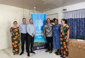 Public Service Fale deliver training for Kiribati Public Service Office…