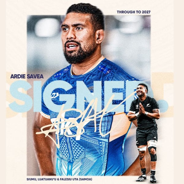 Ardie Savea commits to Moana Pasifika till 2027
