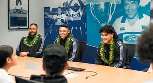 “It always fills my cup to come back and see our young Pasifika in our community” – Caleb Clarke, All Black