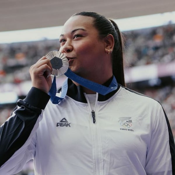 Wesche secures Olympic shot put silver medal for New Zealand