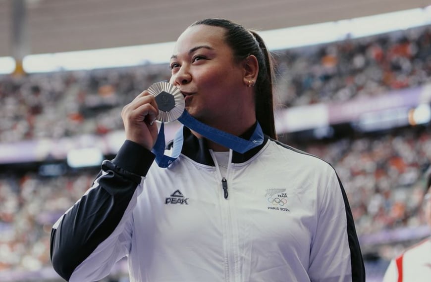 Wesche secures Olympic shot put silver medal for New Zealand