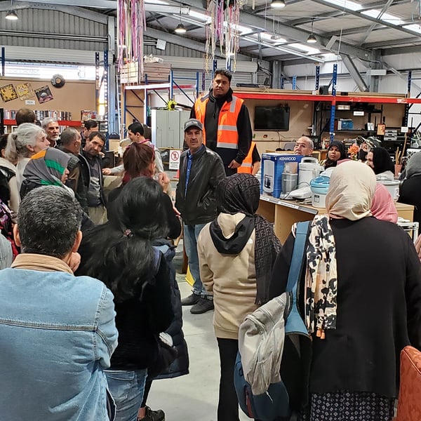 Māori/Pacific family at the heart of a recycling operation in Auckland